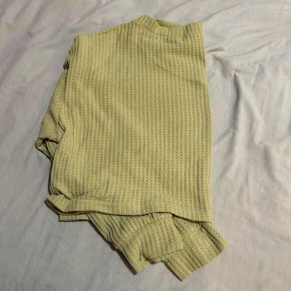 Light Green thermal crop top - Picture 4 of 8